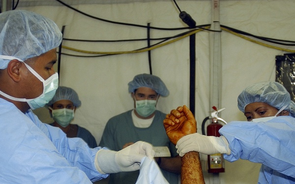 321st Expeditionary Medical Group activity