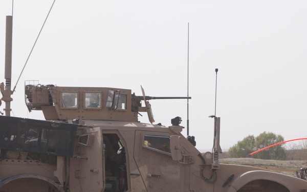 Marines stand guard