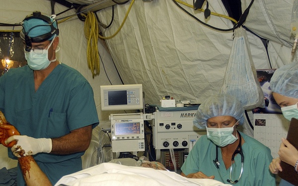 321st Expeditionary Medical Group activity