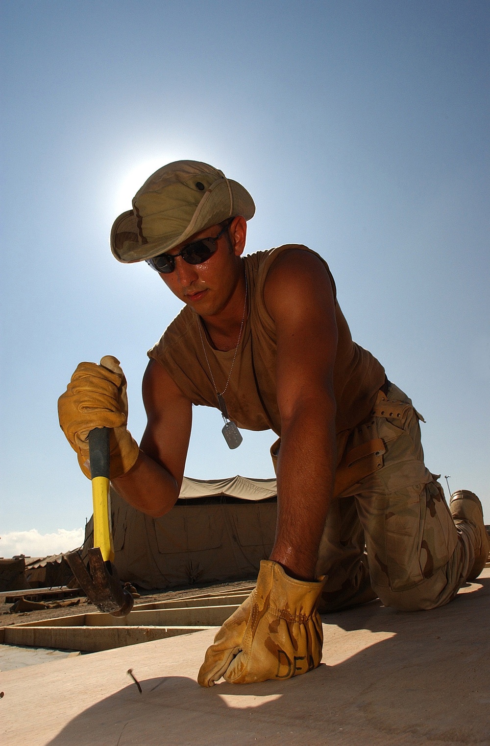 321st Expeditionary Civil Engineer Squadron activity