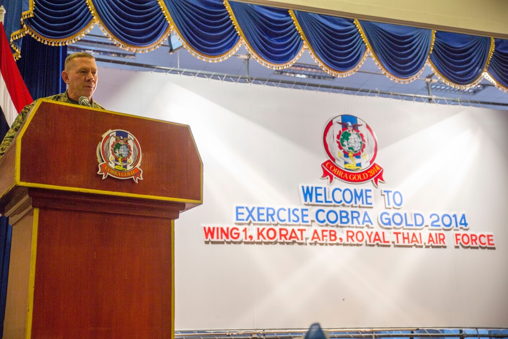 Opening ceremony kicks off Exercise Cobra Gold 2014