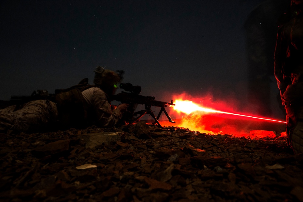 Platoon assault exercise