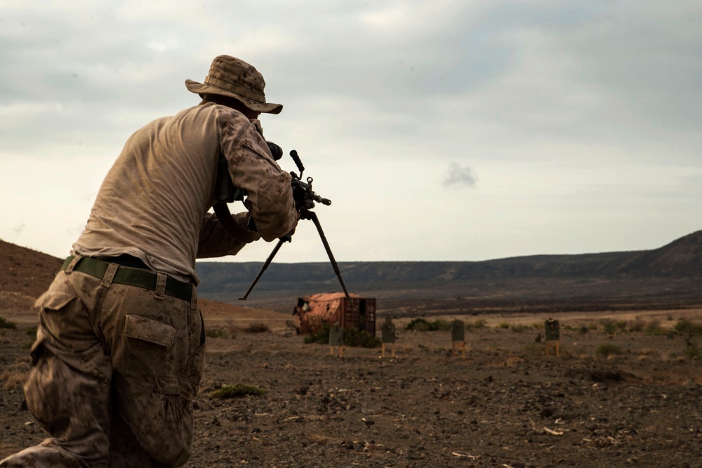 Platoon assault exercise