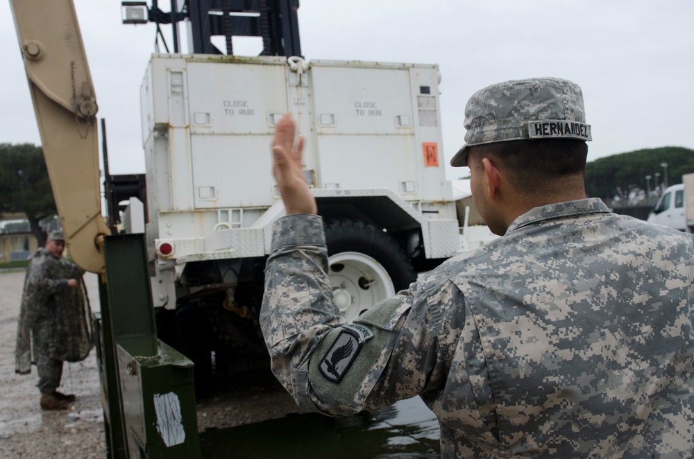 173rd Infantry Brigade Combat Team (Airborne) humanitarian assistance to Slovenia