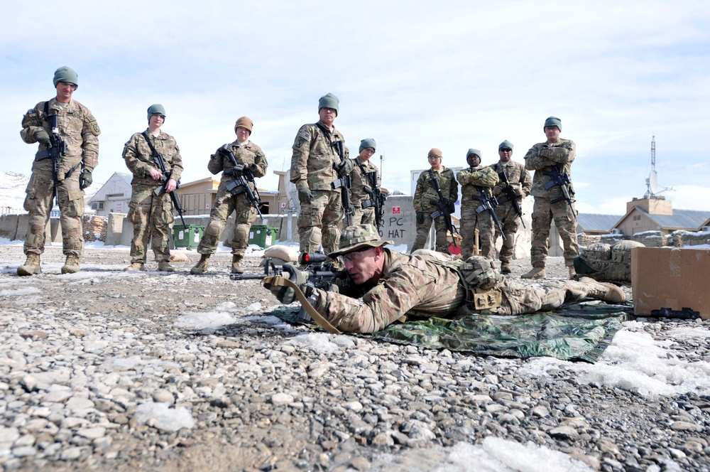 Spartans stay sharp in Afghanistan