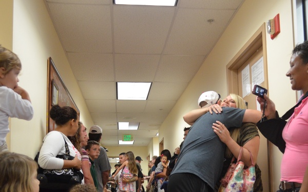 605th soldiers deploy to Kuwait
