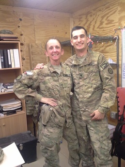 Missouri Guardsman serves in Afghanistan with son