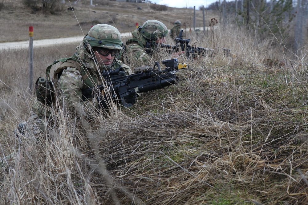 Georgian mission rehearsal exercise