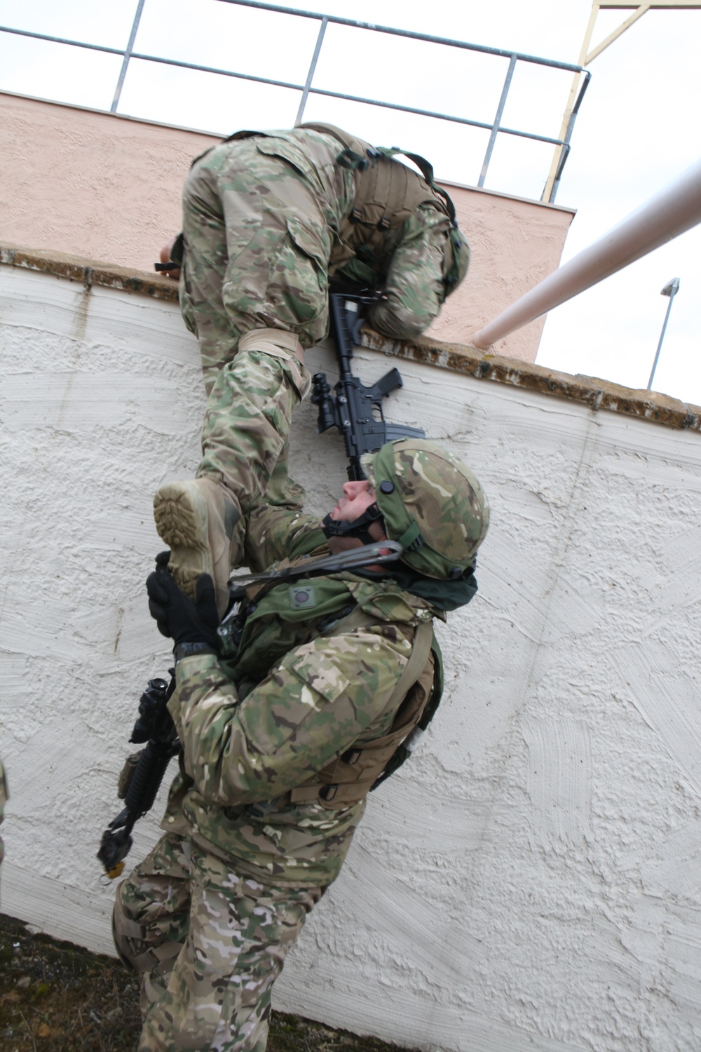 Georgian mission rehearsal exercise