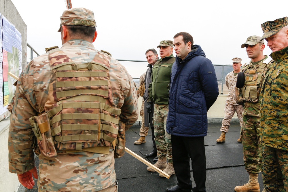 Georgian mission rehearsal exercise