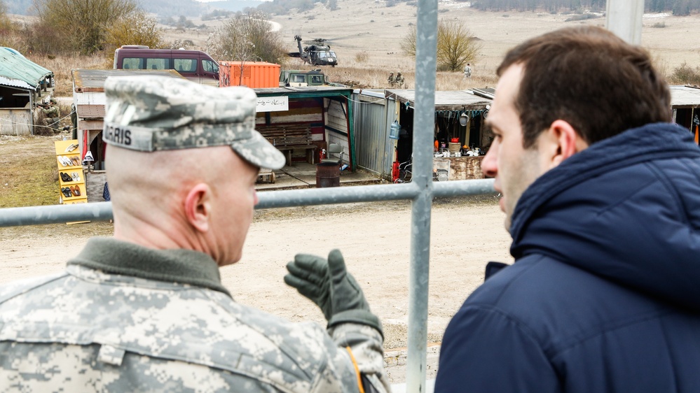 Georgian mission rehearsal exercise