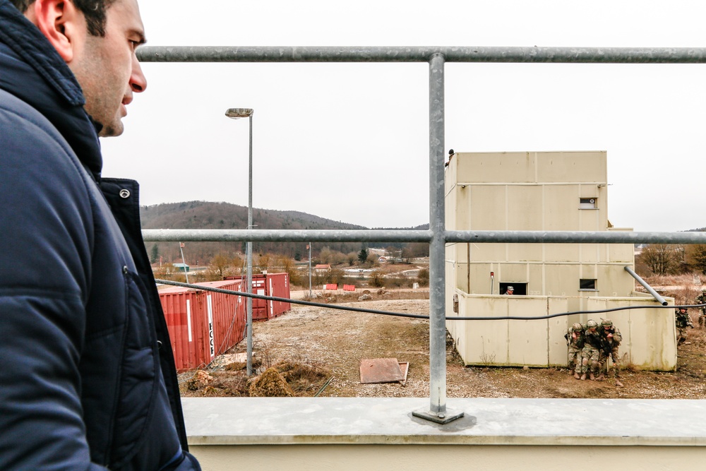 Georgian mission rehearsal exercise