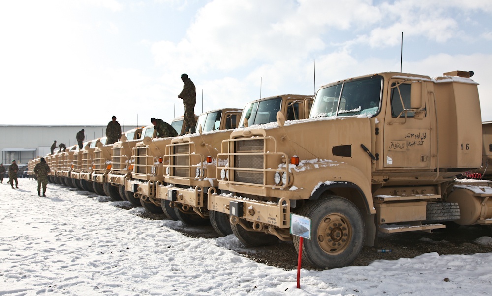 203rd Corps Engineer Kandak visit