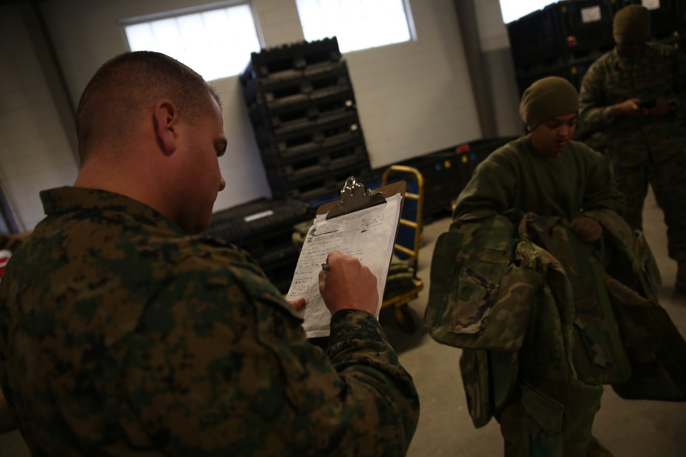 Photo Gallery: Recruits focus on teamwork by helping out around Parris Island