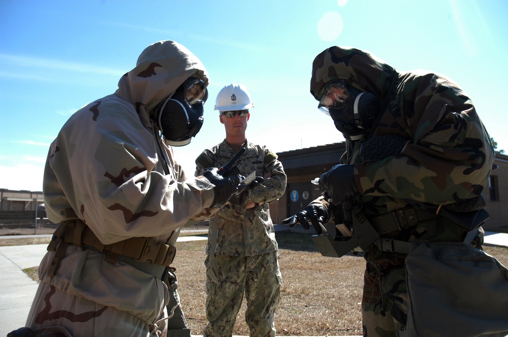 NMCB-25 CBR Team training