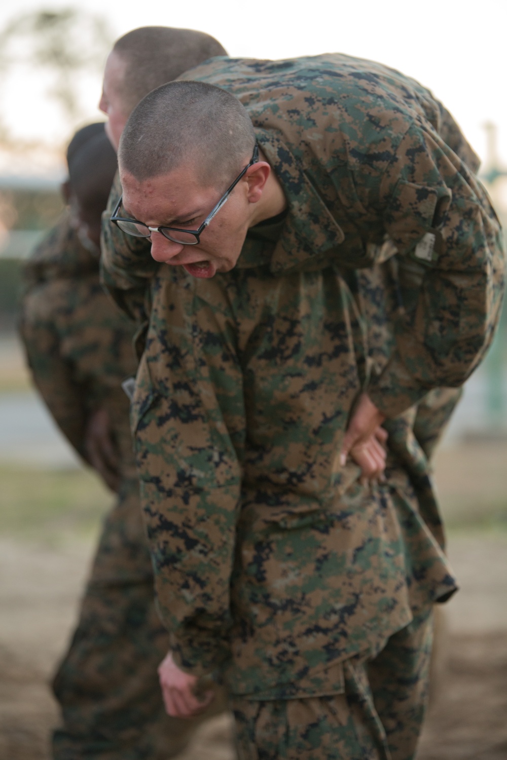 Parris Island recruits build strength, stamina to become Marines