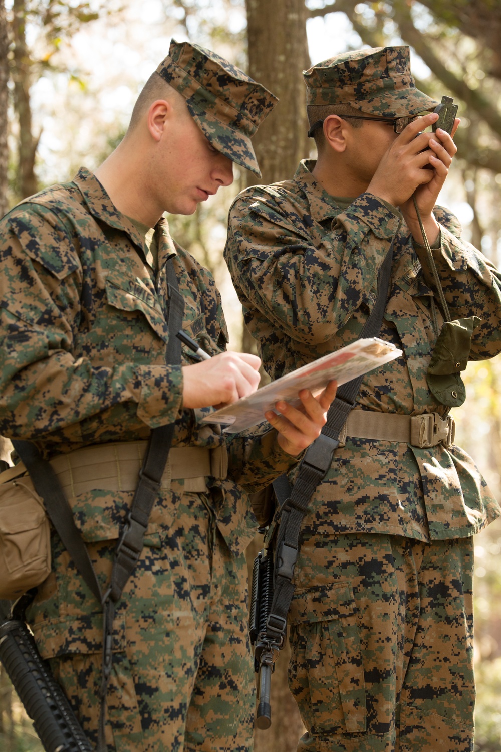 Marine recruits navigate unknown territory on Parris Island
