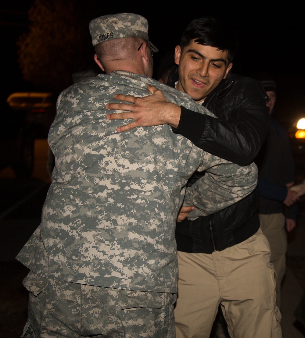 55th Signal Company welcome home