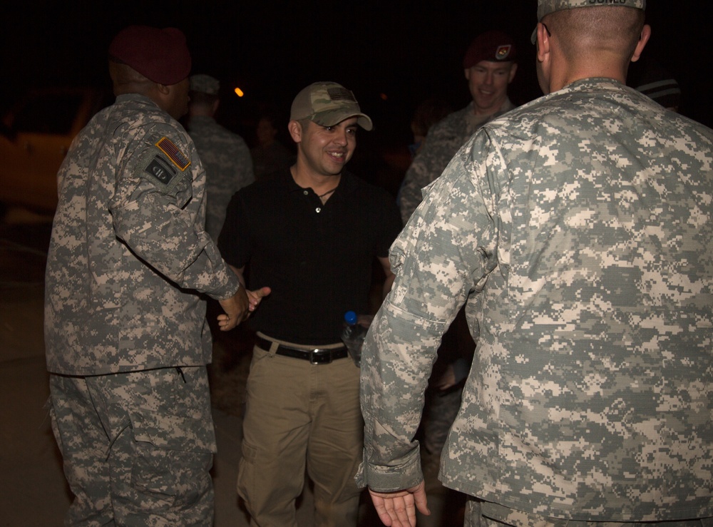 55th Signal Company welcome home