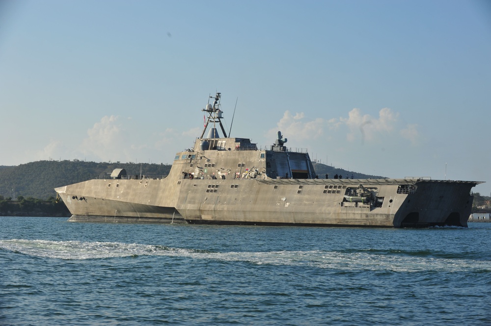 Navy, Coast Guard patrols escort Coronado into Guantanamo Bay