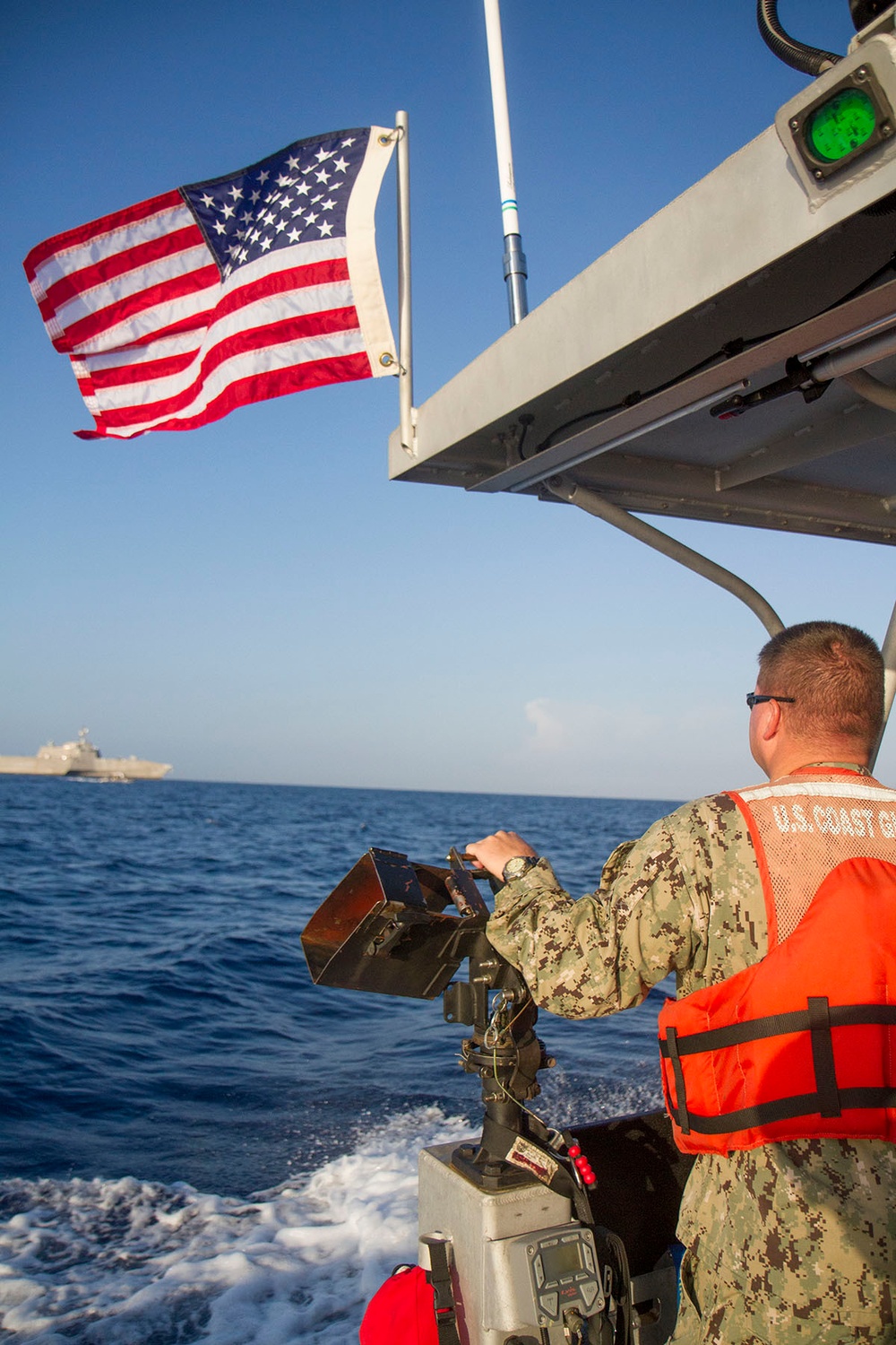 Navy, Coast Guard patrols escort Coronado into Guantanamo Bay