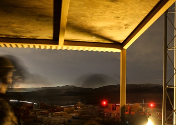 Marines conduct nighttime urban terrain raid