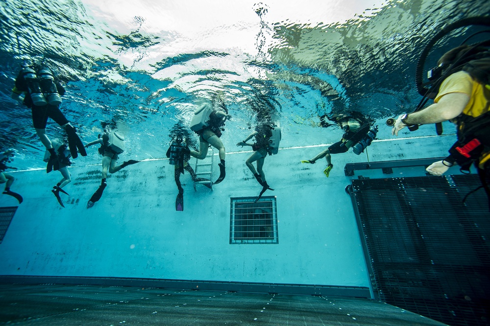 Naval Diving and Salvage Training Center training operations