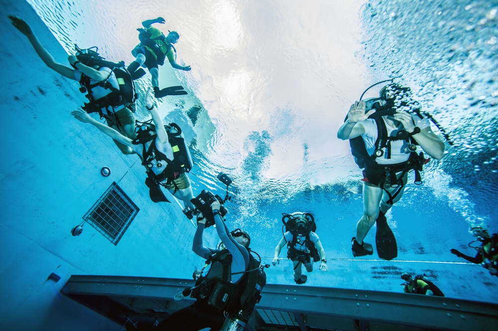 Naval Diving and Salvage Training Center training operations