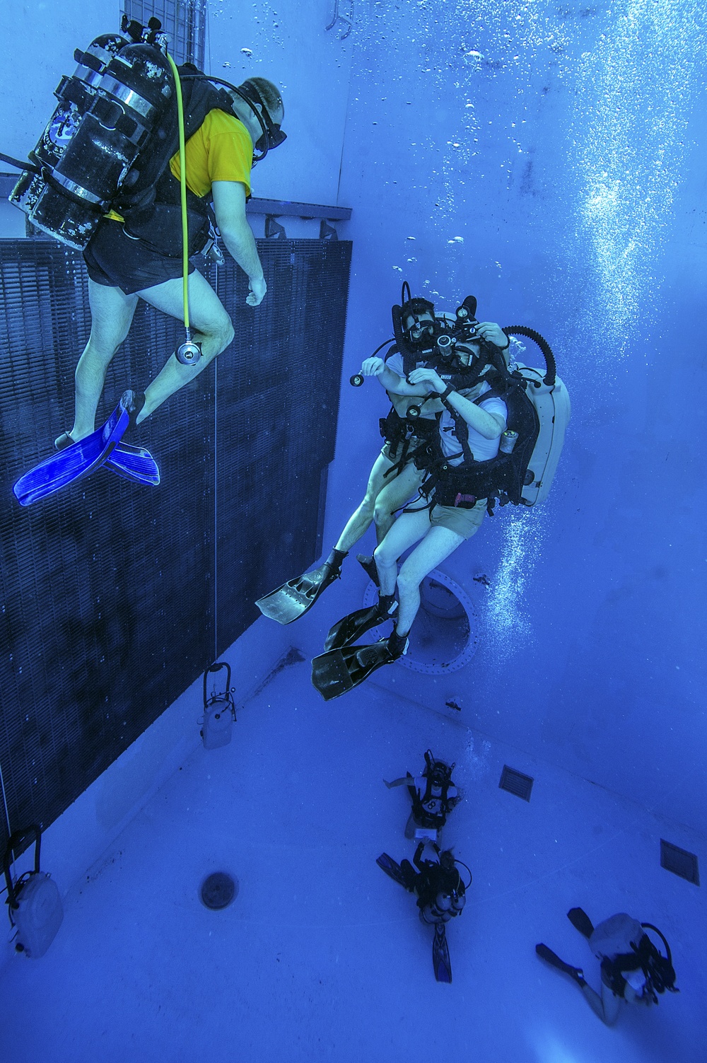 Naval Diving and Salvage Training Center training operations