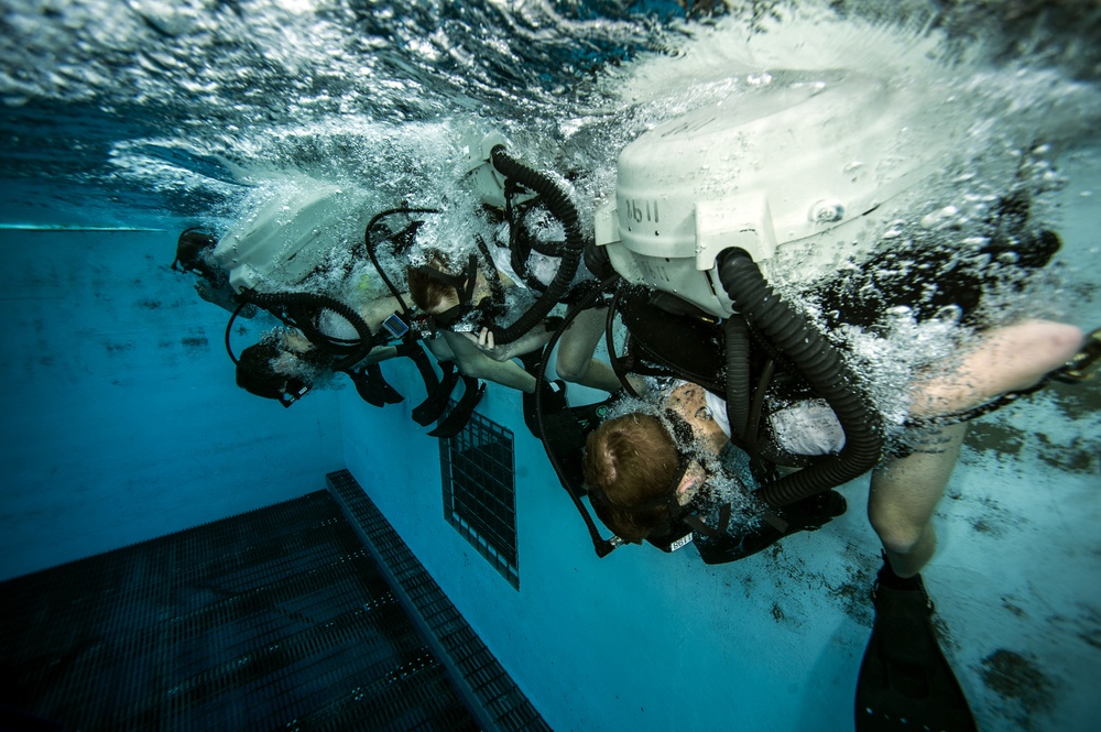 Naval Diving and Salvage Training Center training operations