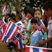 Thai locals, families attend dedication ceremony