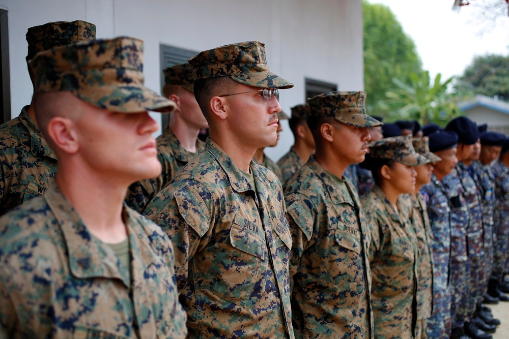 Thai locals, families attend dedication ceremony