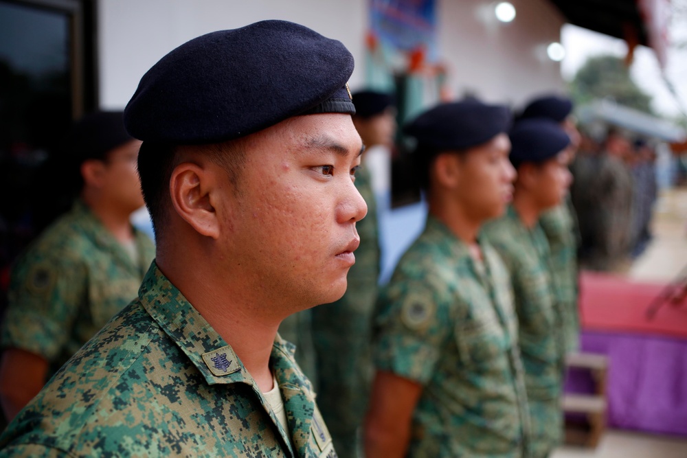 Thai locals, families attend dedication ceremony