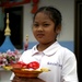 Thai locals, families attend dedication ceremony