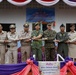 Thai locals, families attend dedication ceremony