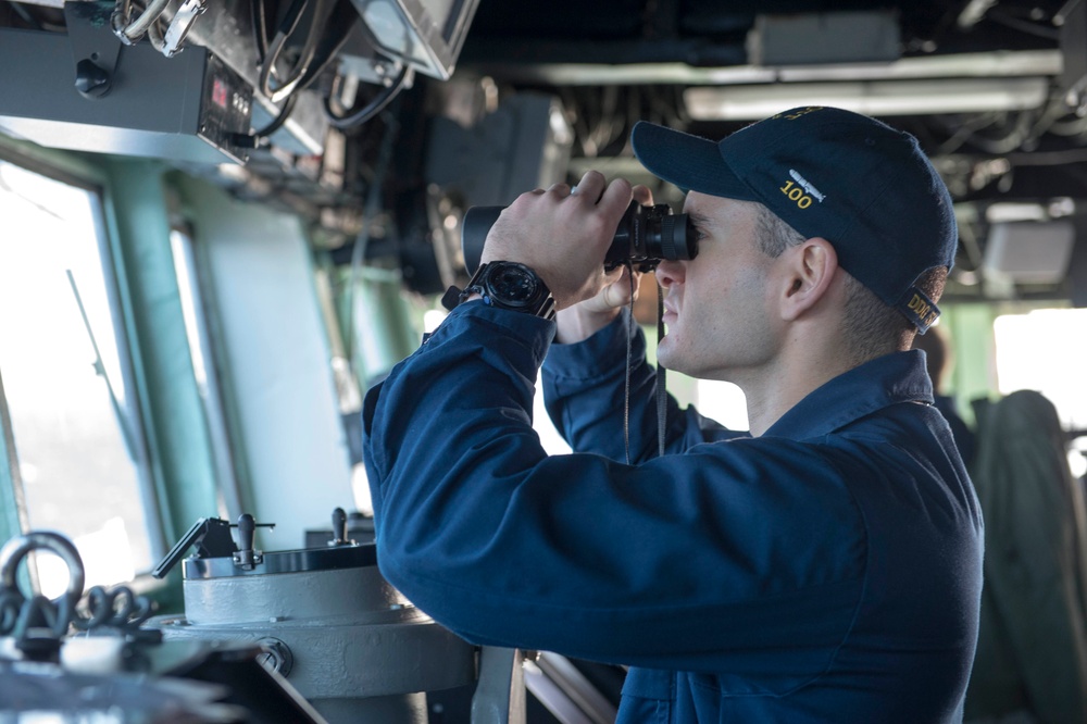 USS Stout operations