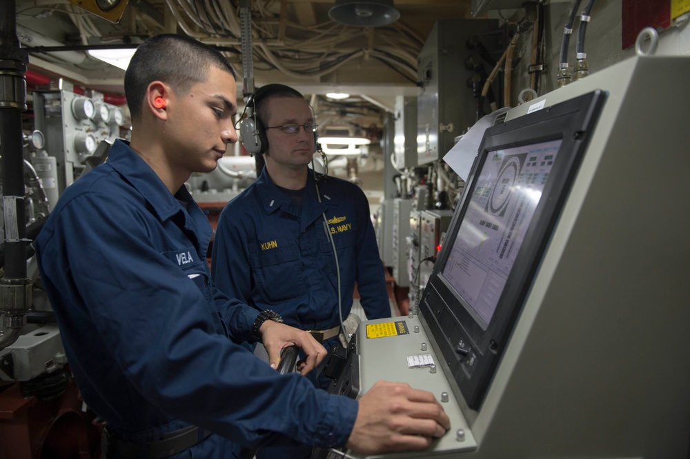 USS Stout operations