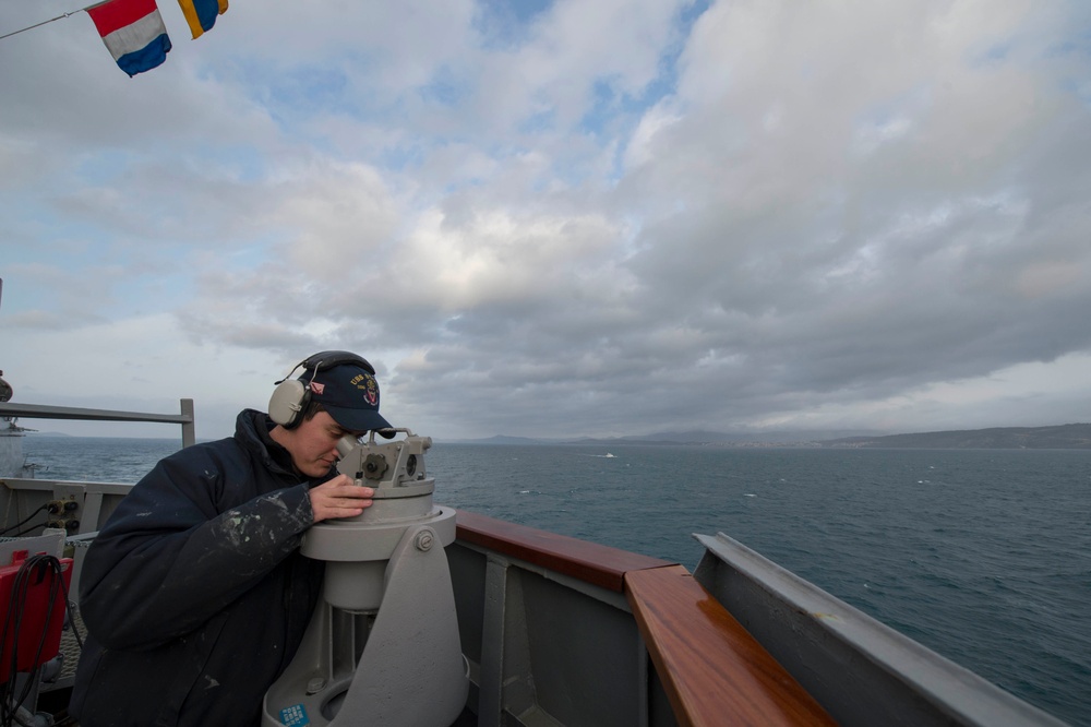 USS Stout operations