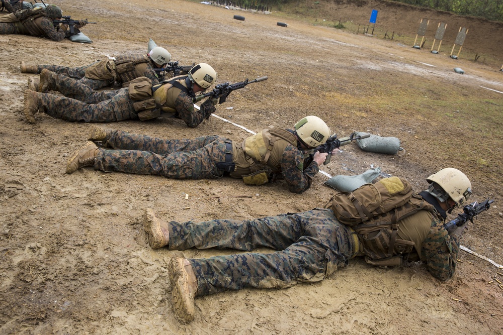 Multinational Recon Marines hone live-fire skills