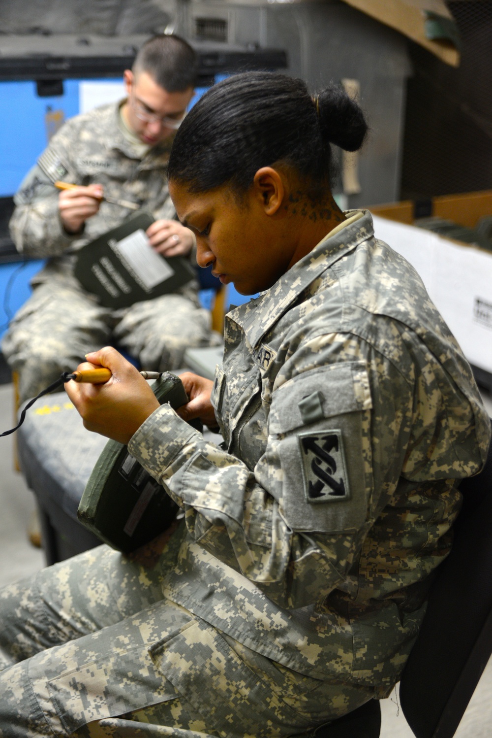 Armored Up: How a diverse group of Reserve soldiers are keeping deploying troops safe