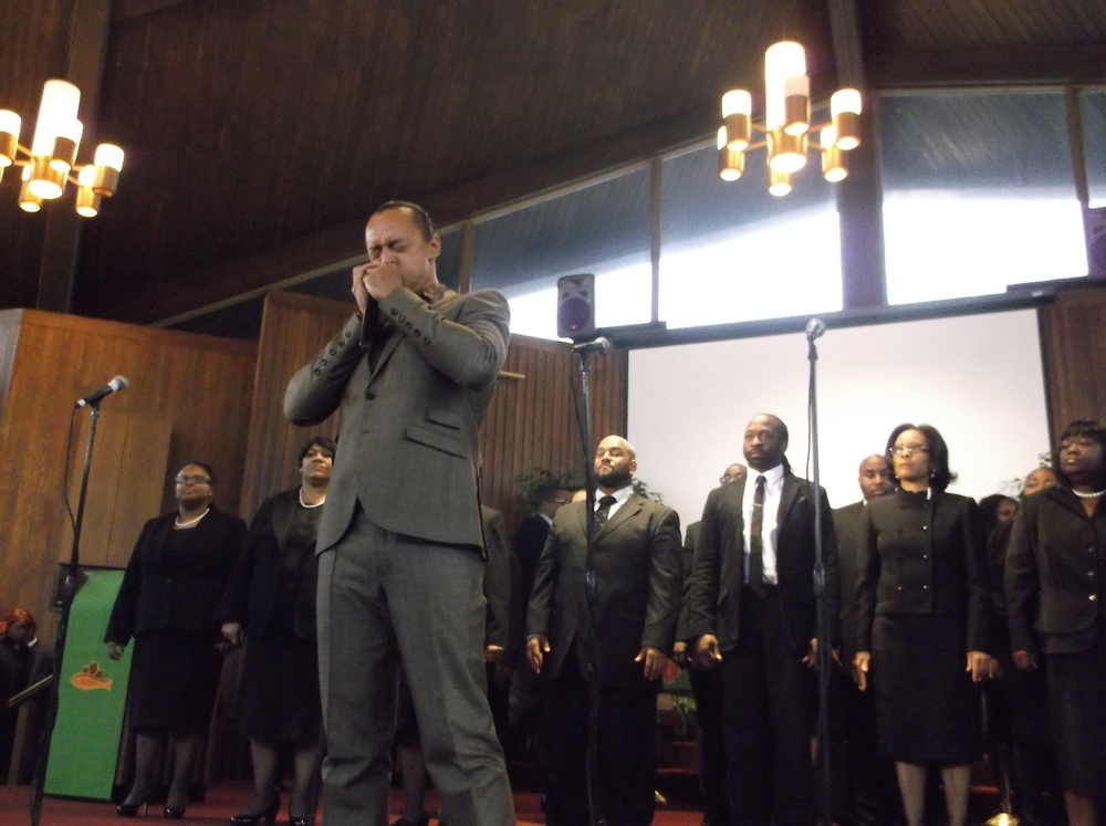 Gospel service celebrates African-American History Month