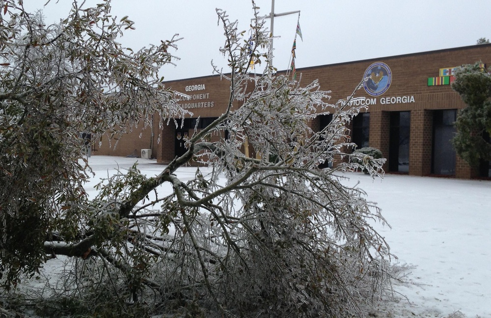 Georgia ice storm