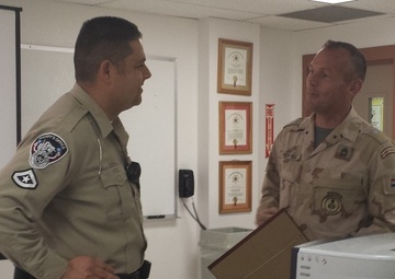 IMSO visits jail, learns about US justice