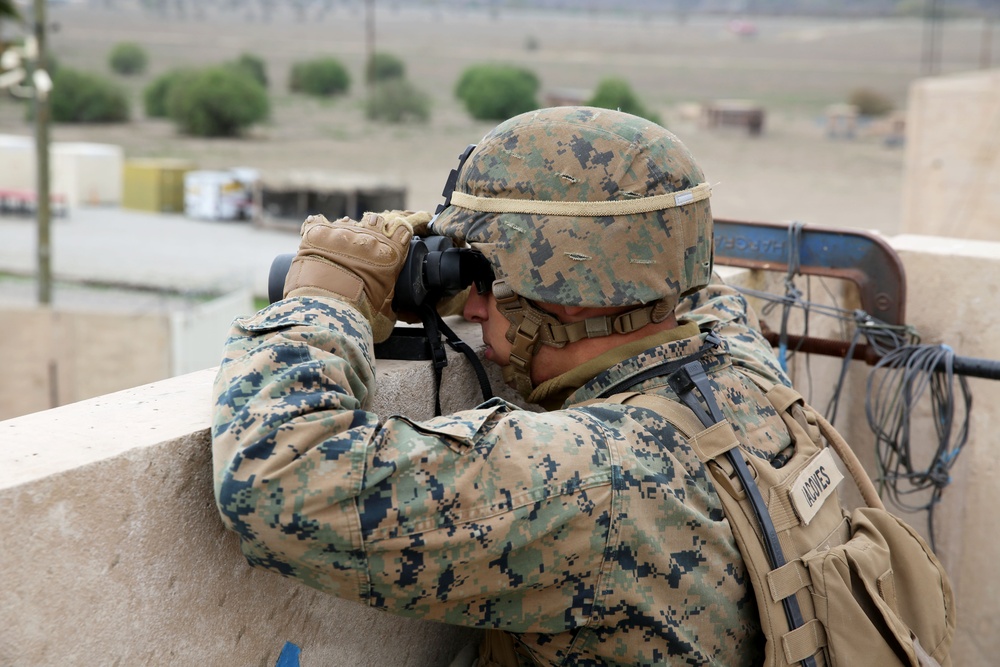 11th MEU Marines take heat during crisis response training