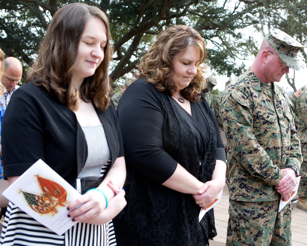 Chief Warrant Officer 3 James H. Von Plueren Retirement Ceremony