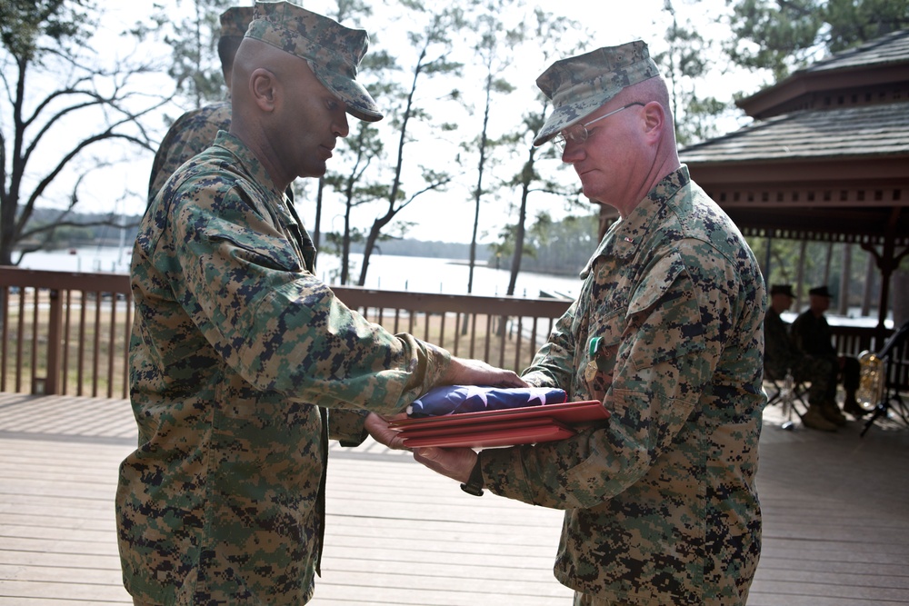 Chief Warrant Officer 3 James H. Von Plueren Retirement Ceremony