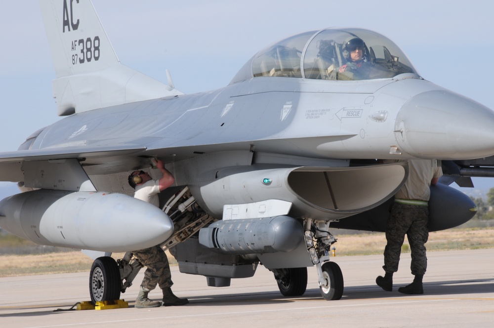 177th Fighter Wing trains during Operation Snowbird