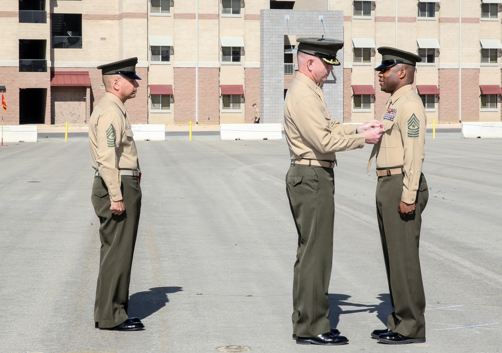 15th MEU welcomes new sergeant major