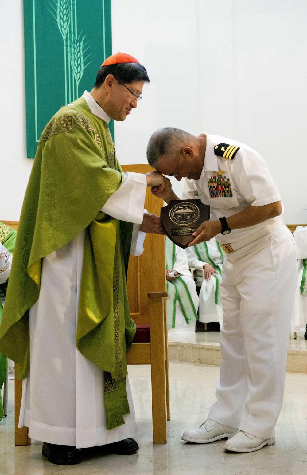 Catholic mass at NSA Naples Support Site Chapel