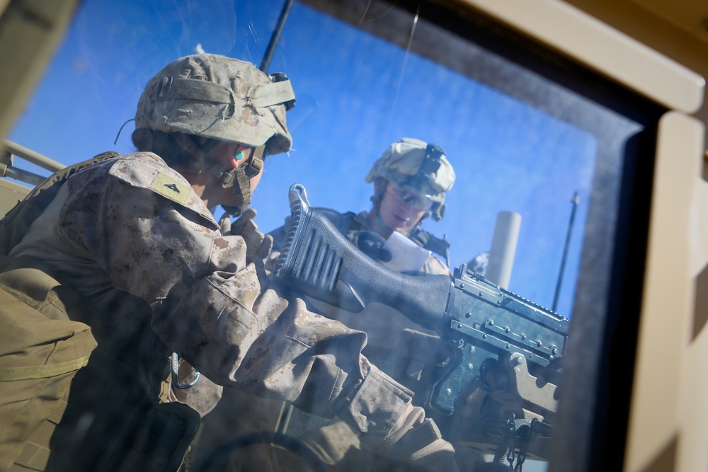 Marines Machine Gun Qual in Helmand